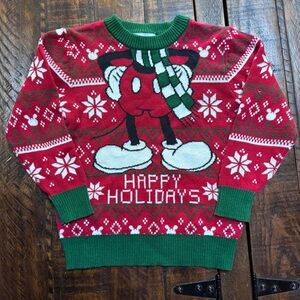 Disney Christmas sweater Size 3T